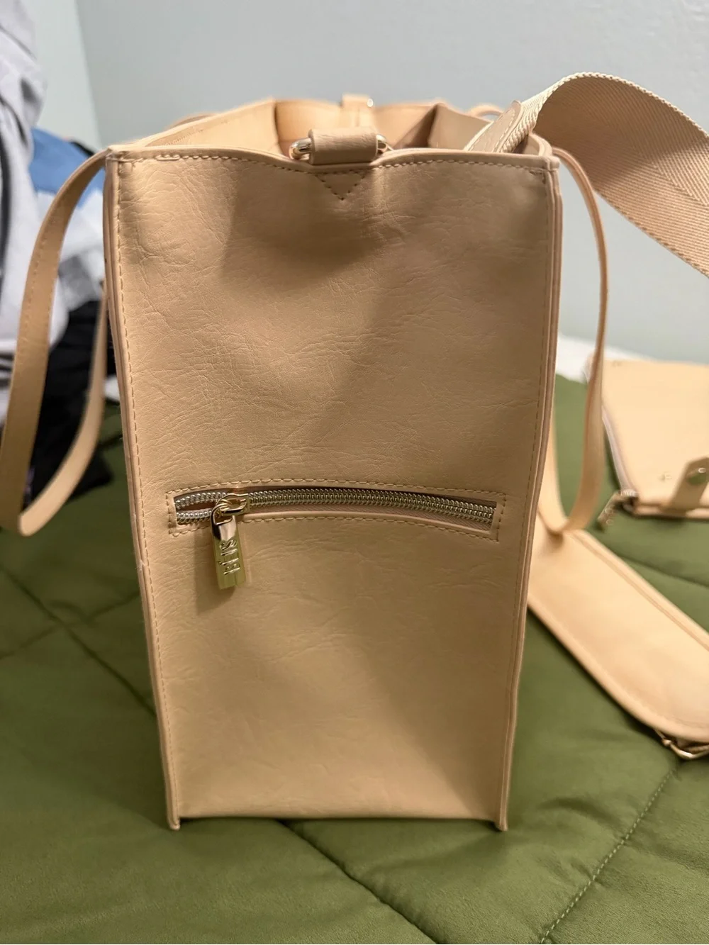 Beis beige tote